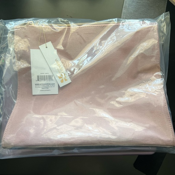 Erin Condren Bags Erin Condren Mauve Canvas Crossbody Bag Hello